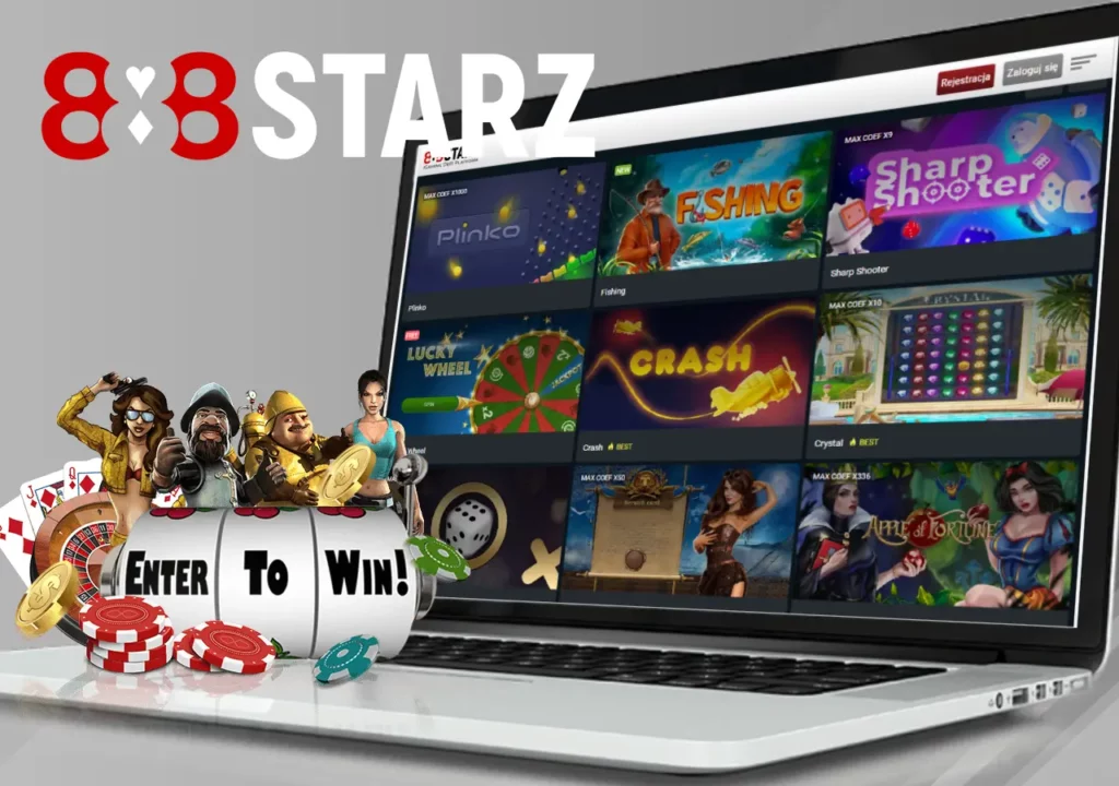 Sekcja gier kasynowych na 888starz: 888Games