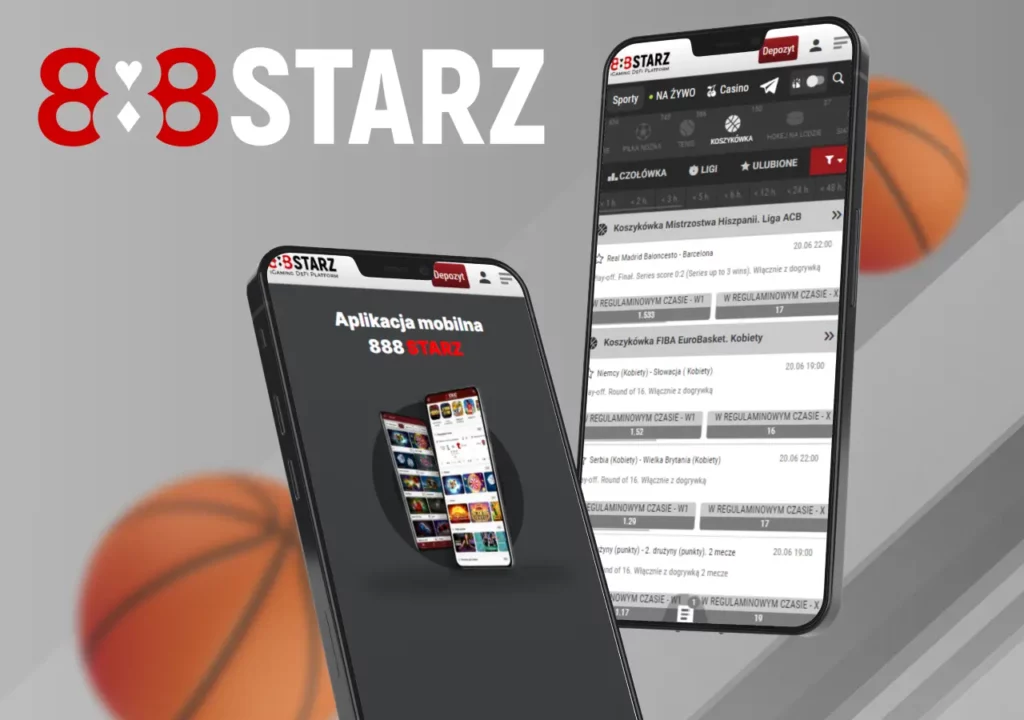 Aplikacja do obstawiania koszykówki 888starz